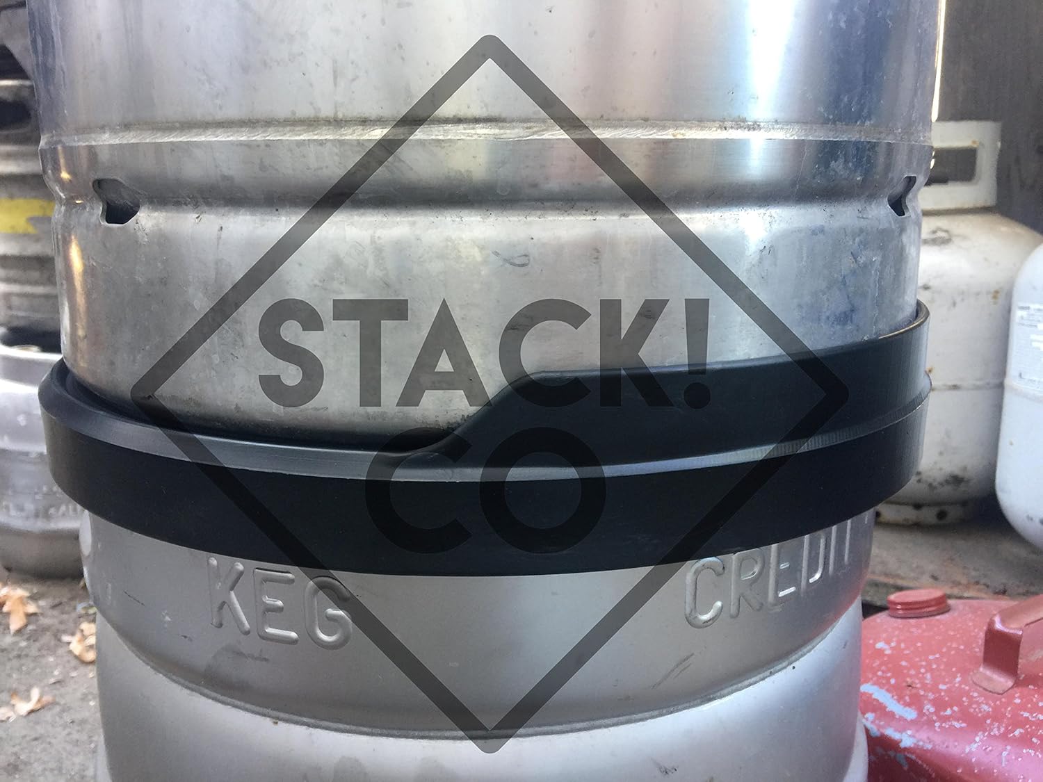 STACK . CO. Half Bucket KEG MEMORY. SAVE SPACE SECURELY while increasing YOUR Tap Handle AT YOUR Armrest Bar or Restaurant .