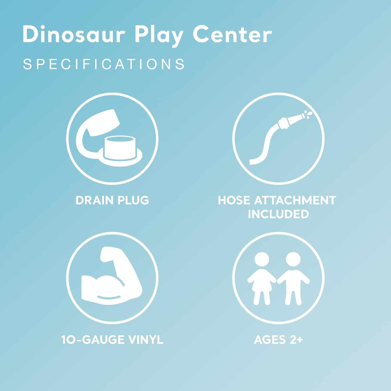 Inflatable Dinosaur Play Center