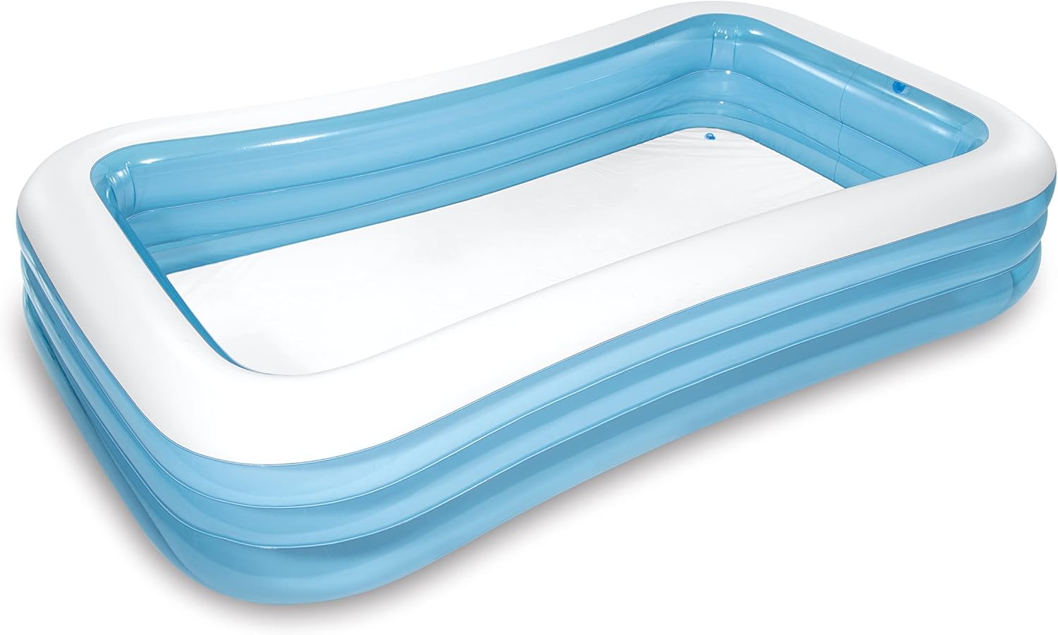58484EP Swim Center Inflatable Family Pool: 277 Gallon Capacity - 120" x 72" x 22" - Blue
