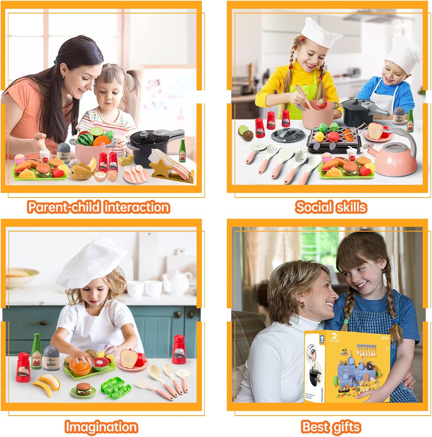 1 Pack Kids Kitchen Toys Accessories