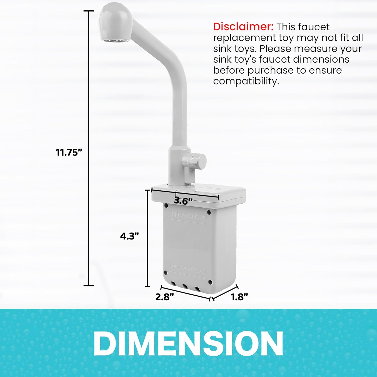 Kid's Kitchen Sink Faucet Replacement Parts