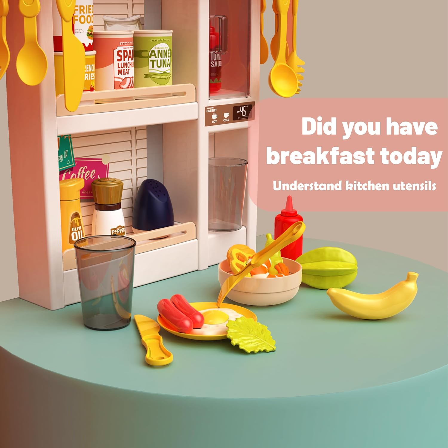 Kid's Interactive Kitchen Playset