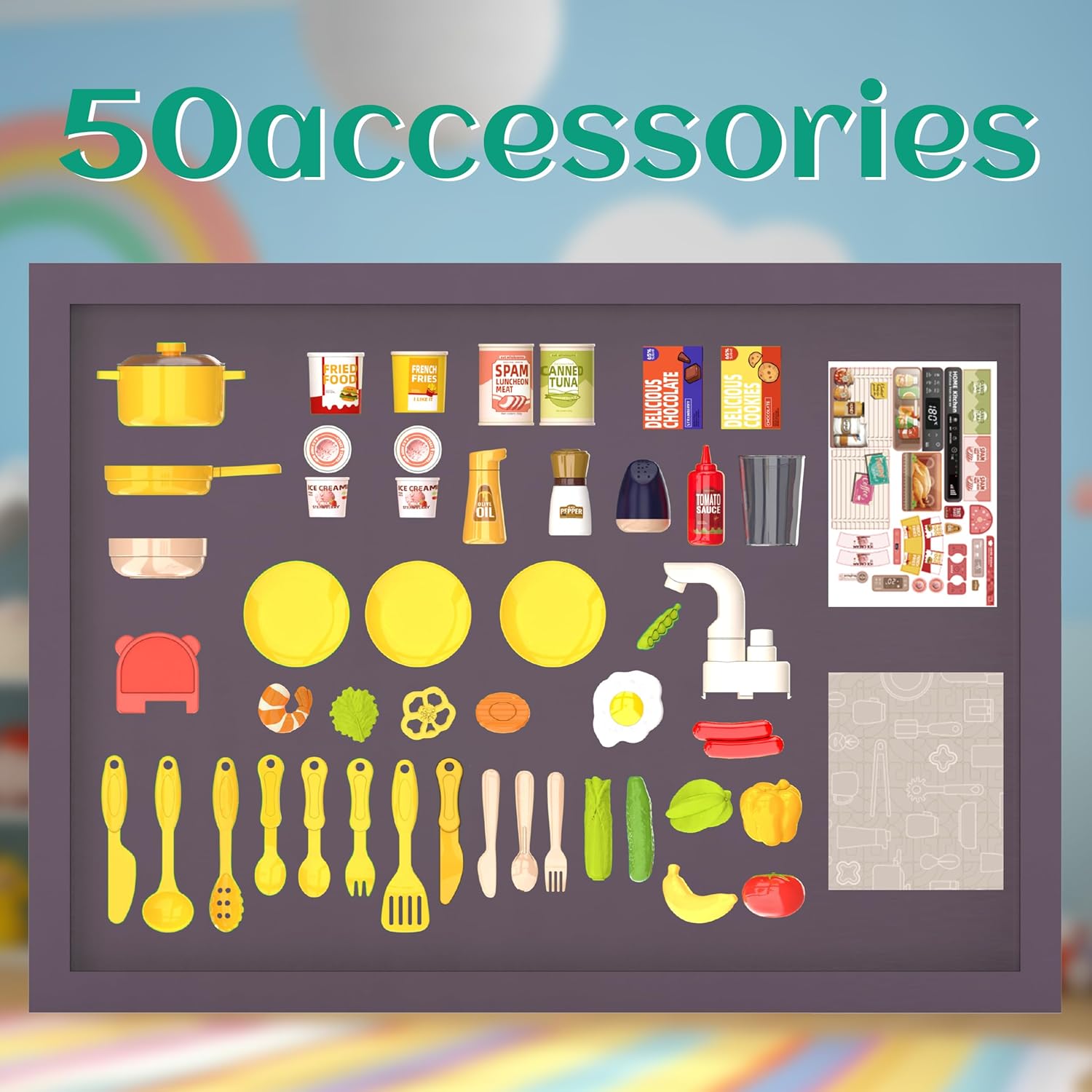 Kid's Interactive Kitchen Playset