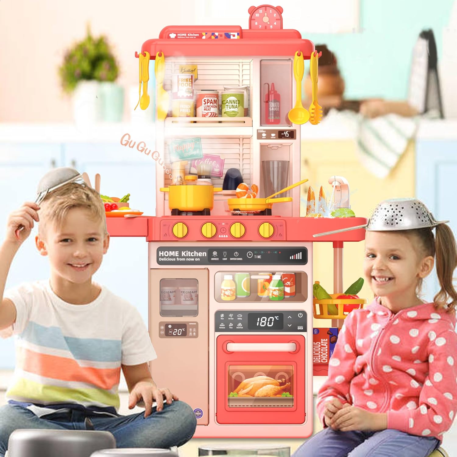 Kid's Interactive Kitchen Playset