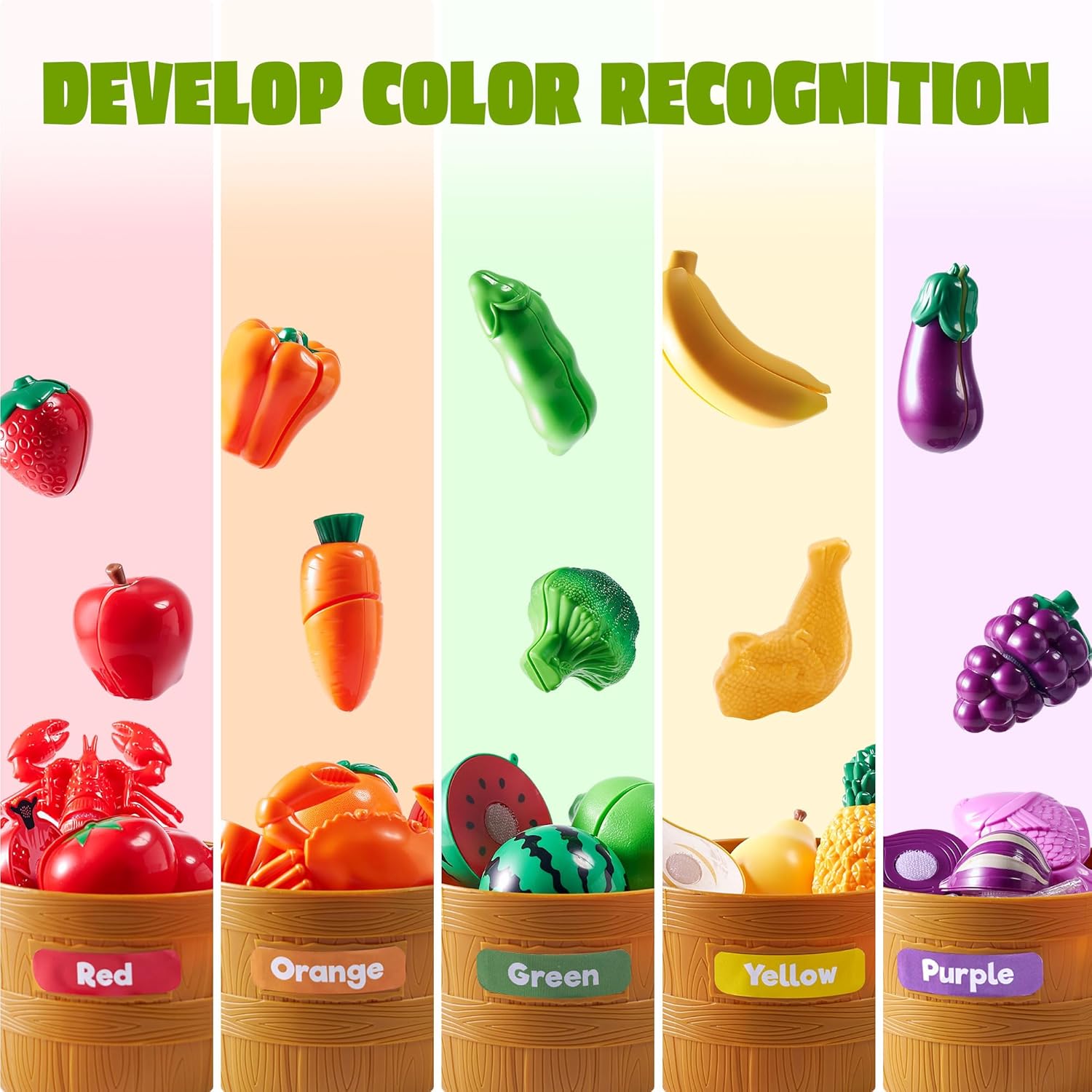 Learning Toys Food Set