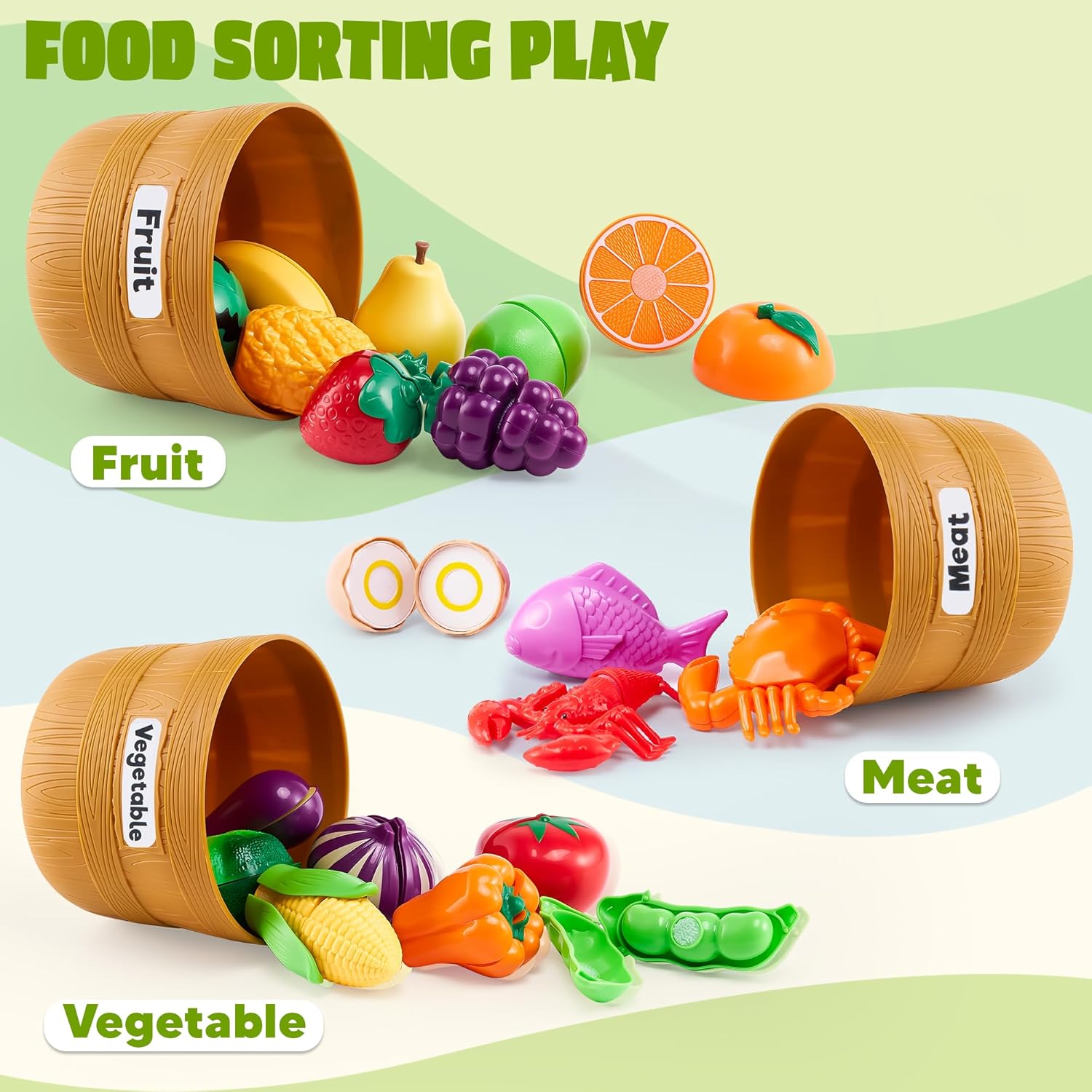 Learning Toys Food Set