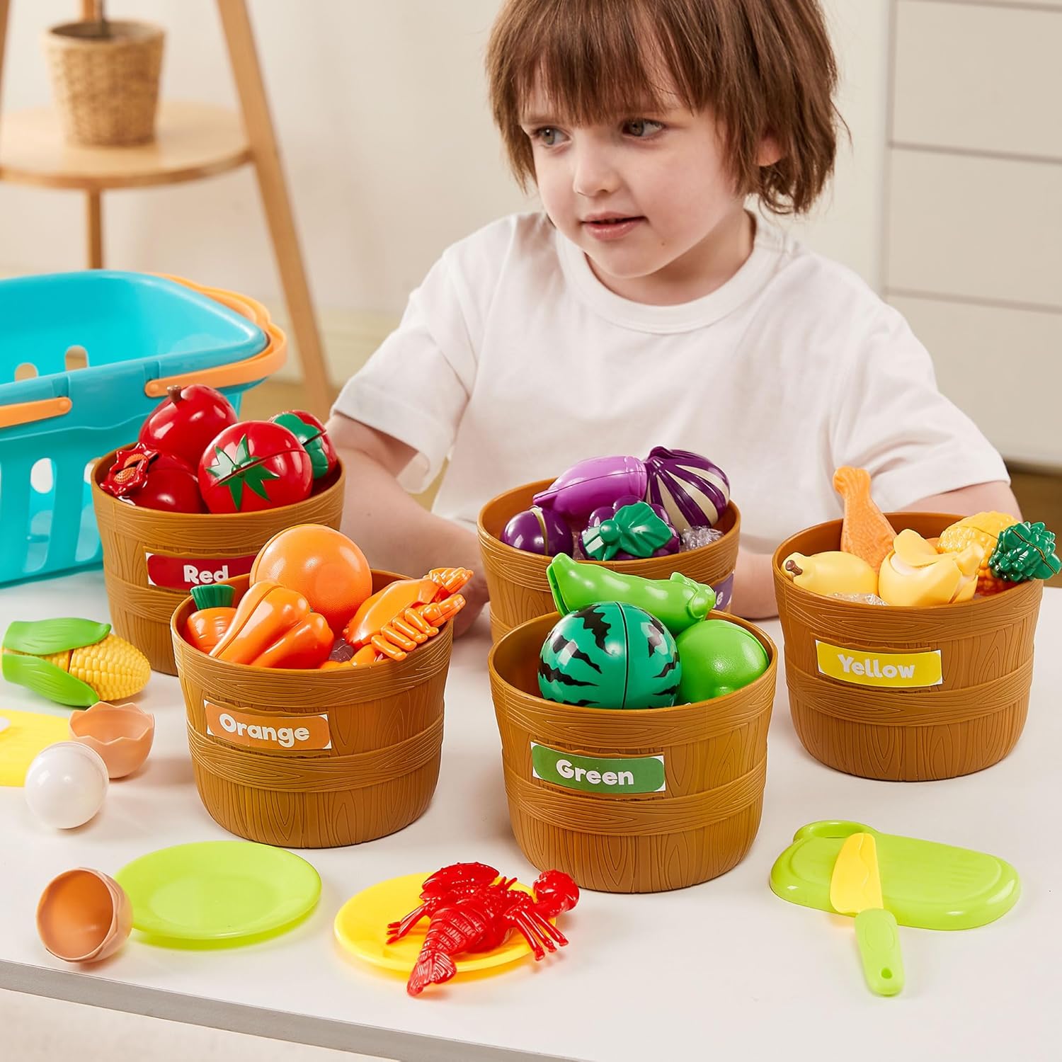 Learning Toys Food Set
