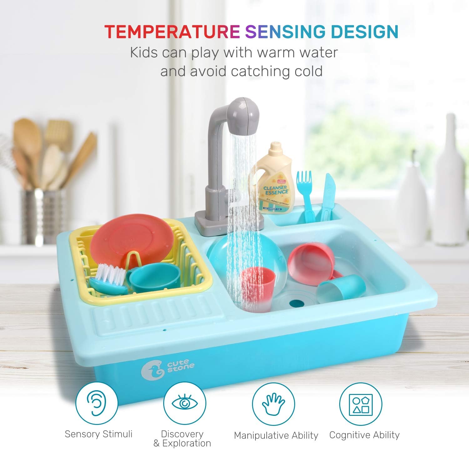 Color Changing Kitchen Sink Toys