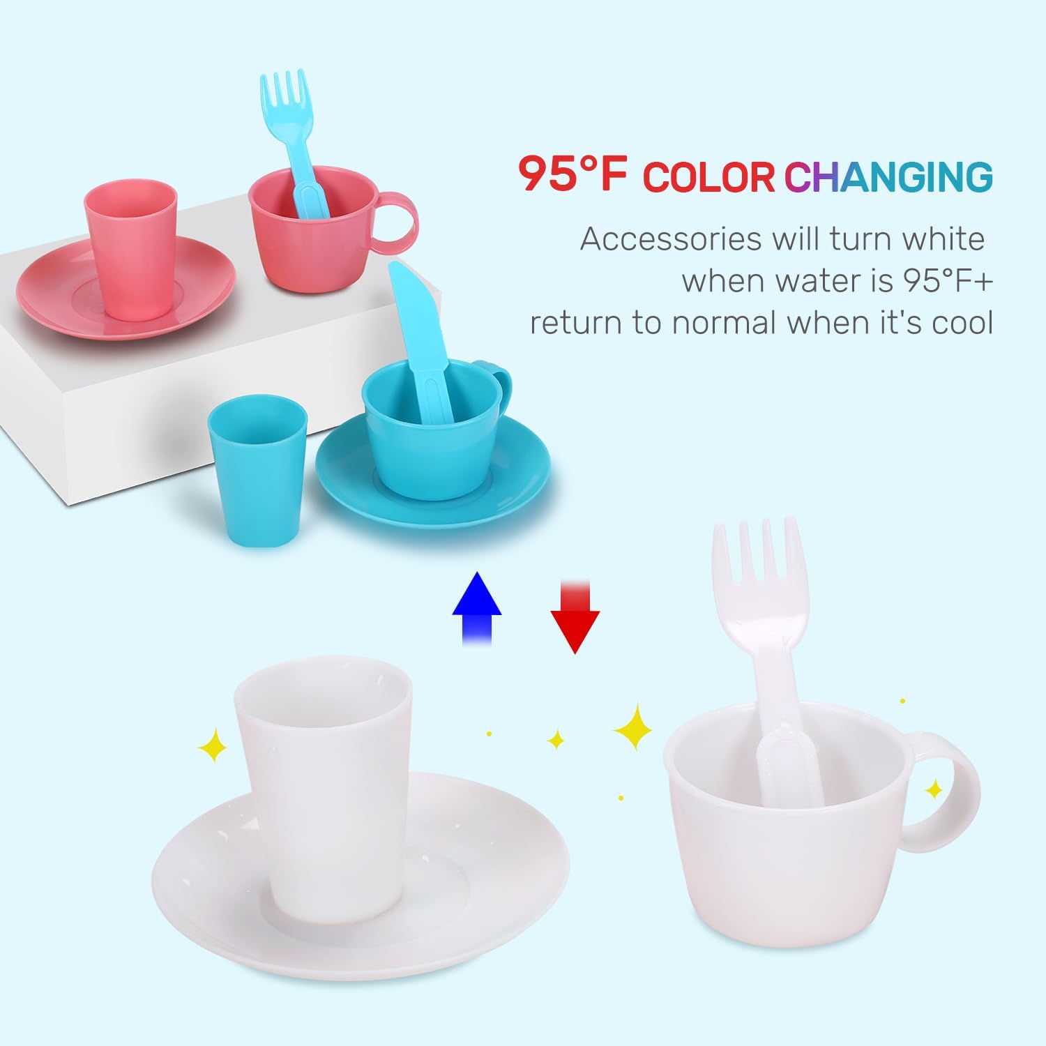 Color Changing Kitchen Sink Toys