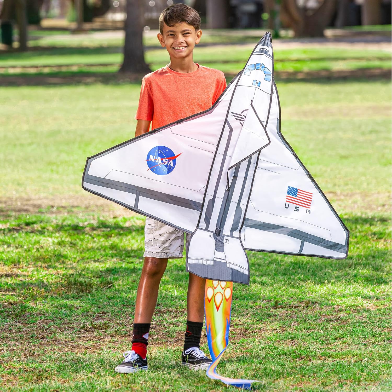 Spaceship Kite, 200ft String