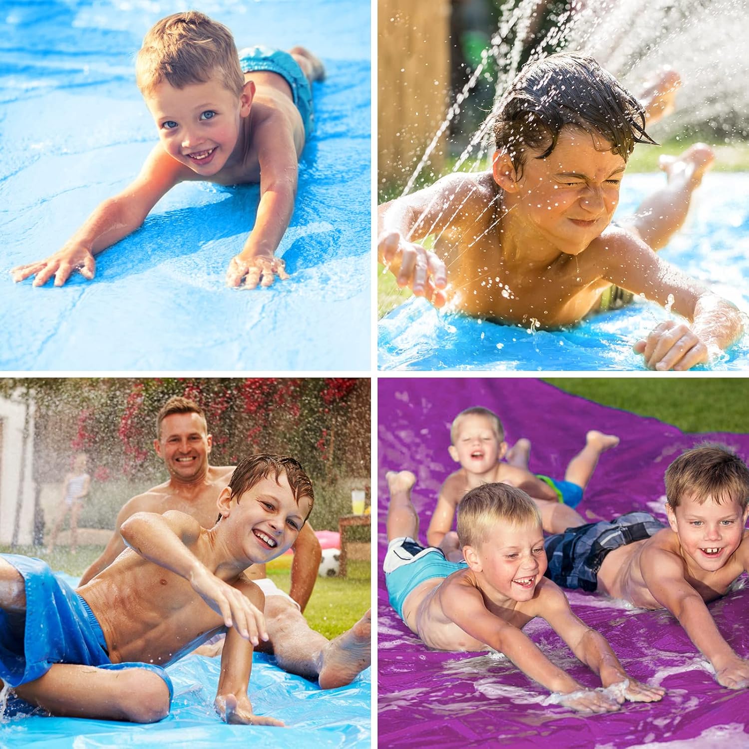 33ft Extra Long Water Slide for Kids Adults
