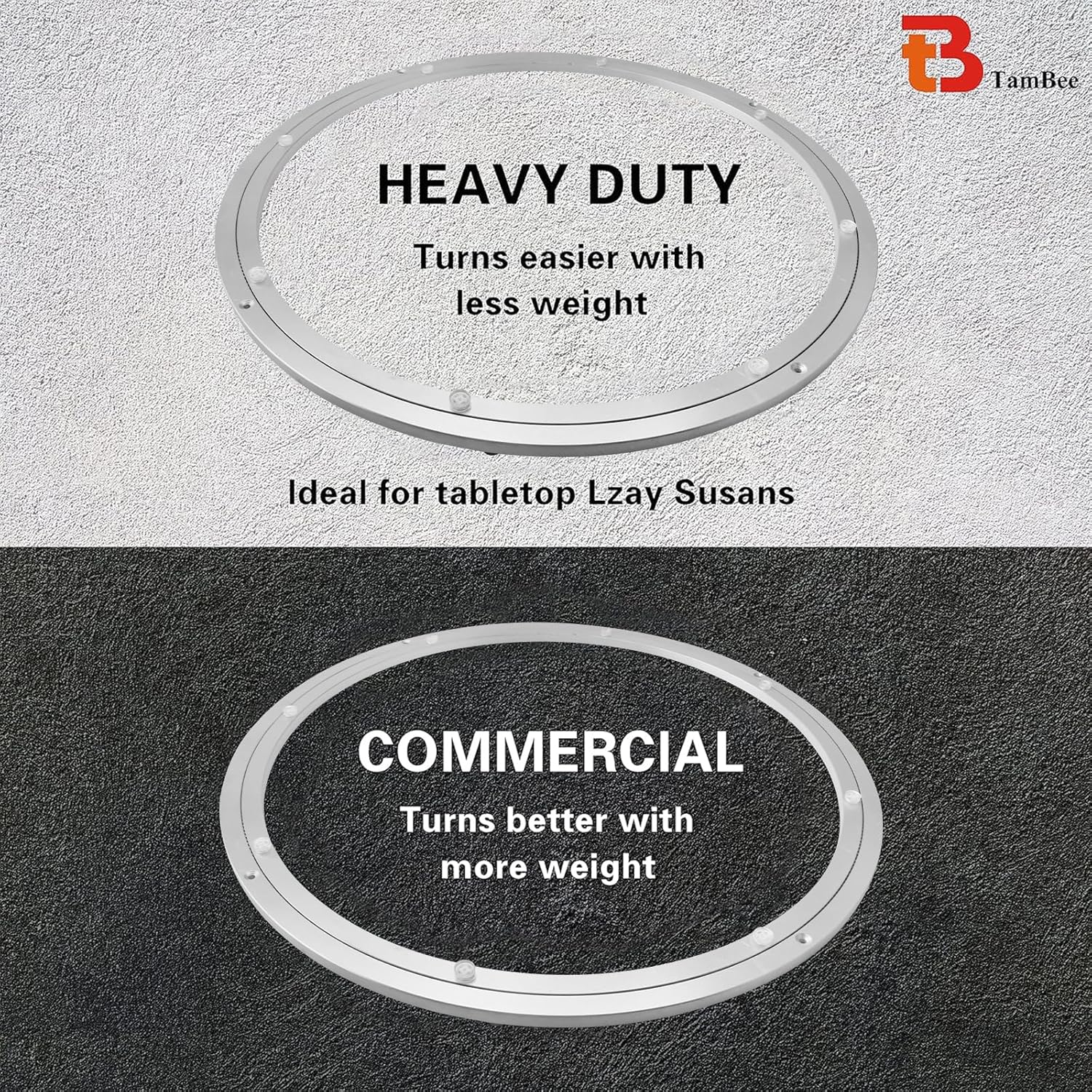 16 inch (approx. 40.6 cm) Lazy Susan Hardware Heavy Duty Metal Rotating Hardware Large Turntable Bearing Ring Lazy Susan Bearing Lazy Susan Parts Lazy Susan Mechanical Lazy Susan Kit Lazy Susan Base