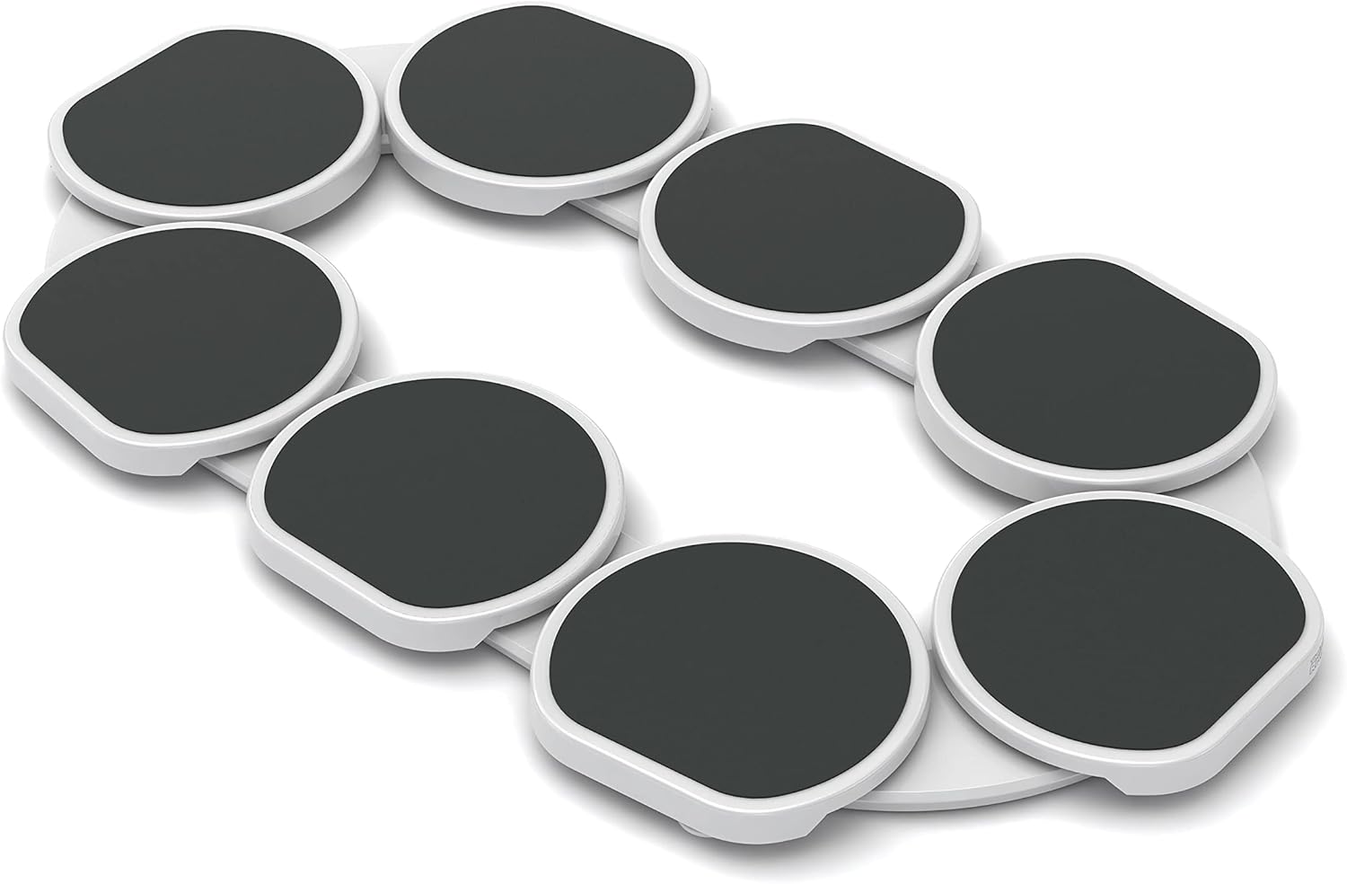 Original Dark Gray - The Lazy Susan Revolution - The first patented Lazy Susan turntable is expandable for rectangular and oblong tables - Kitchen & Dining - Great Gift Idea!
