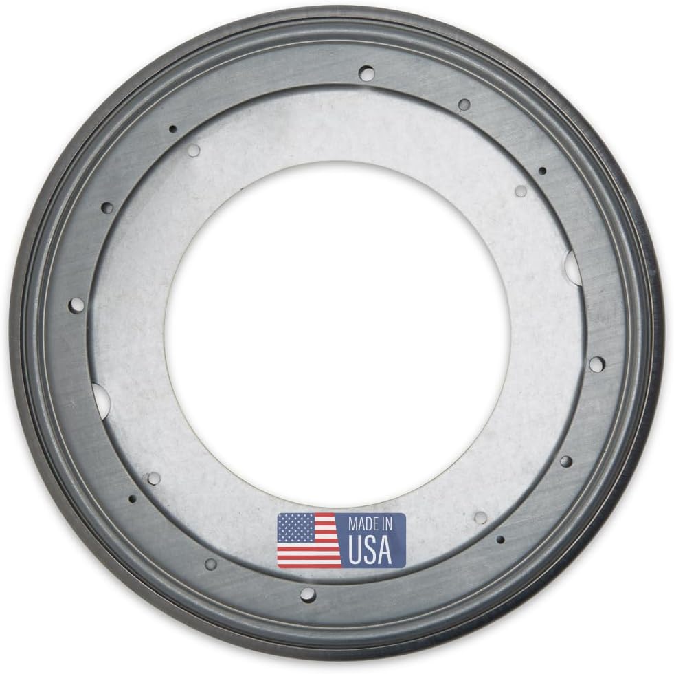 16 inch (approx. 40.6 cm) Lazy Susan Hardware Heavy Duty Metal Rotating Hardware Large Turntable Bearing Ring Lazy Susan Bearing Lazy Susan Parts Lazy Susan Mechanical Lazy Susan Kit Lazy Susan Base