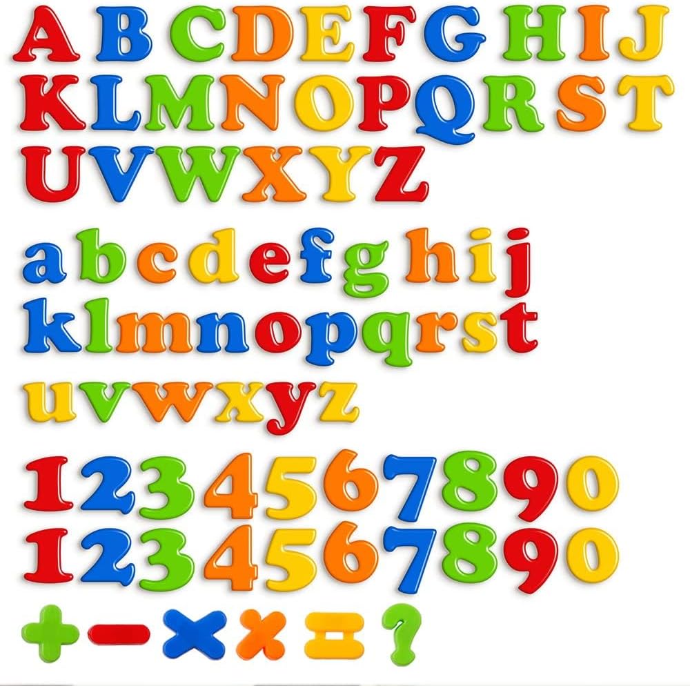 Magnetic Alphanumeric Letters Fridge Magnets