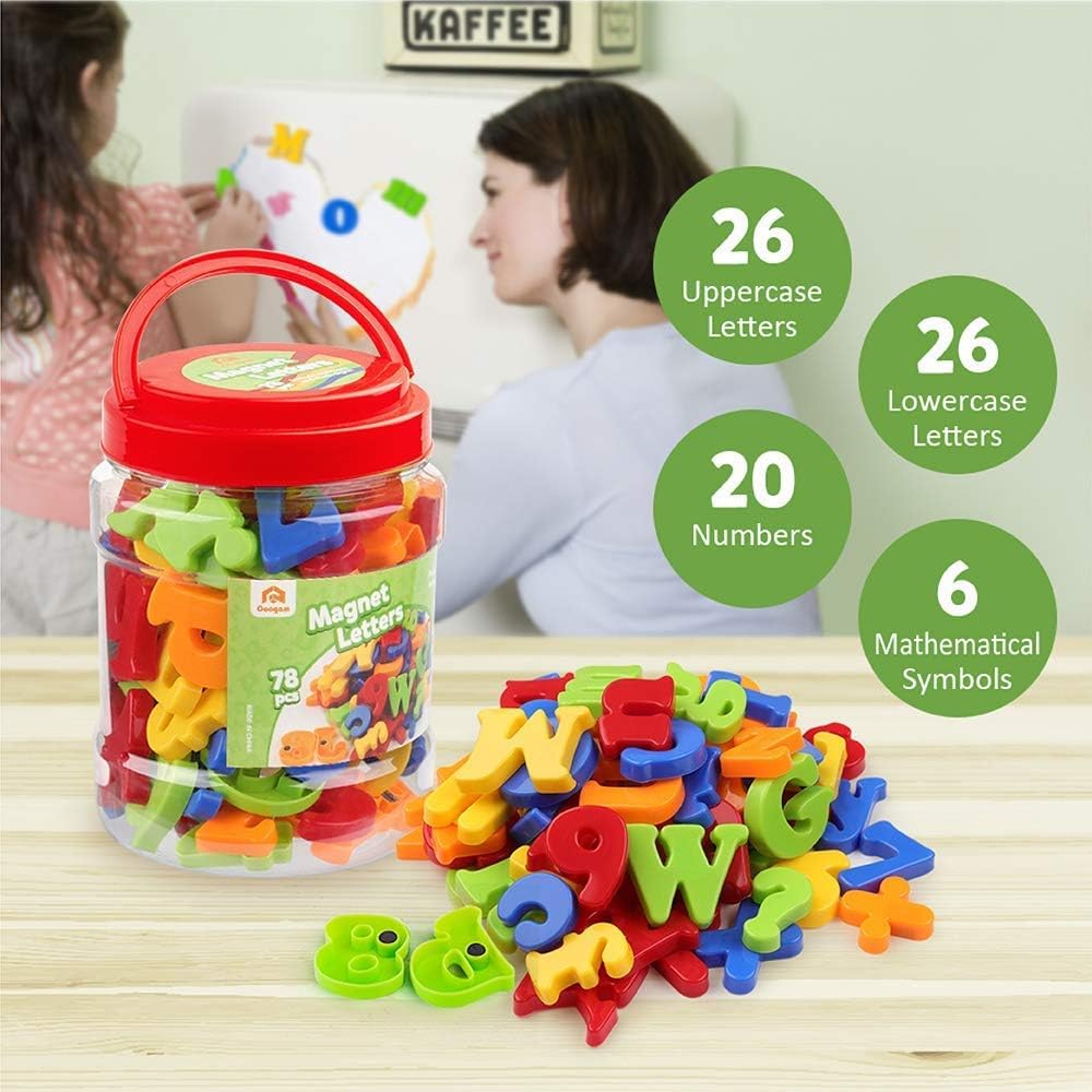 Magnetic Alphanumeric Letters Fridge Magnets