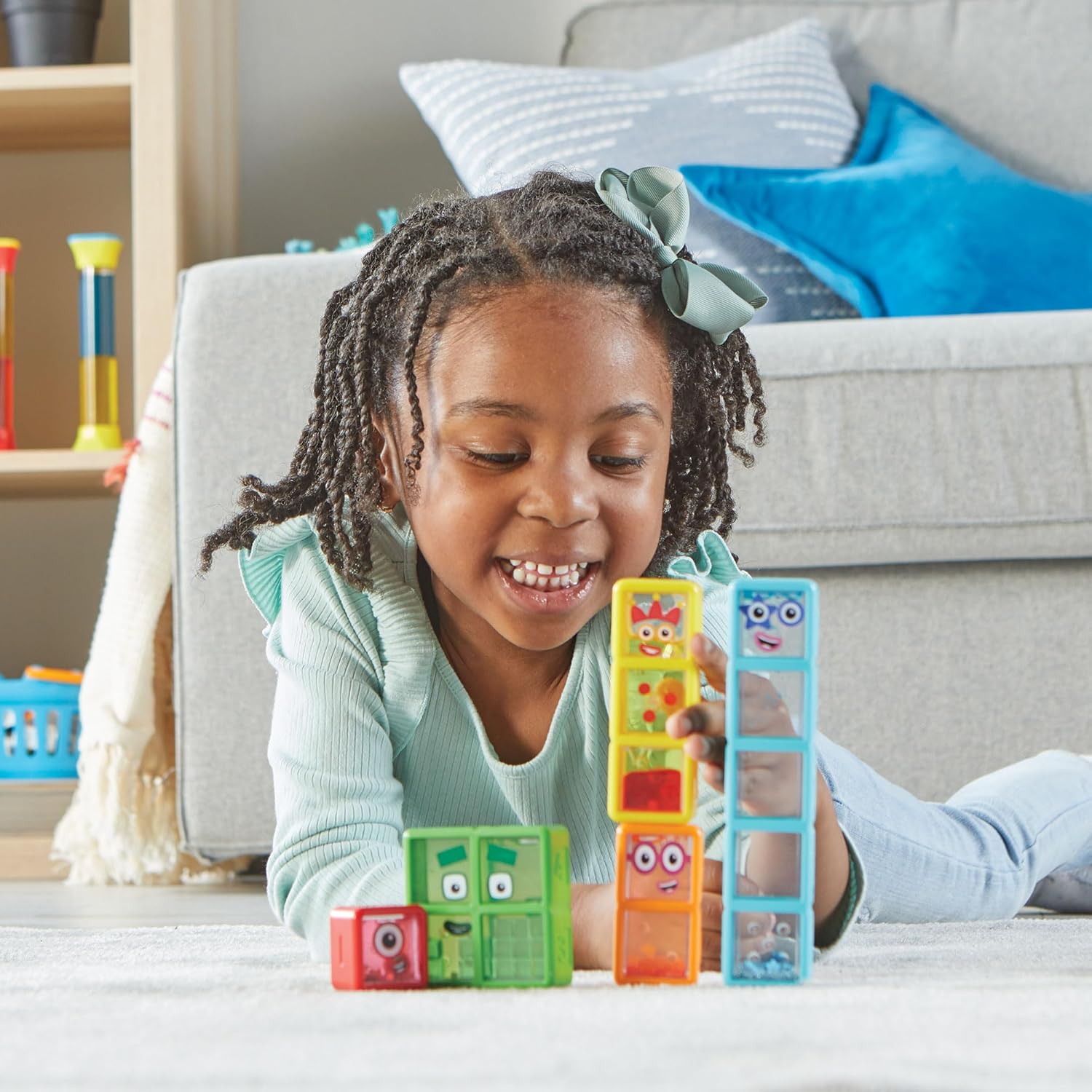 Number Blocks, Sensory Bottles, Counting Toys