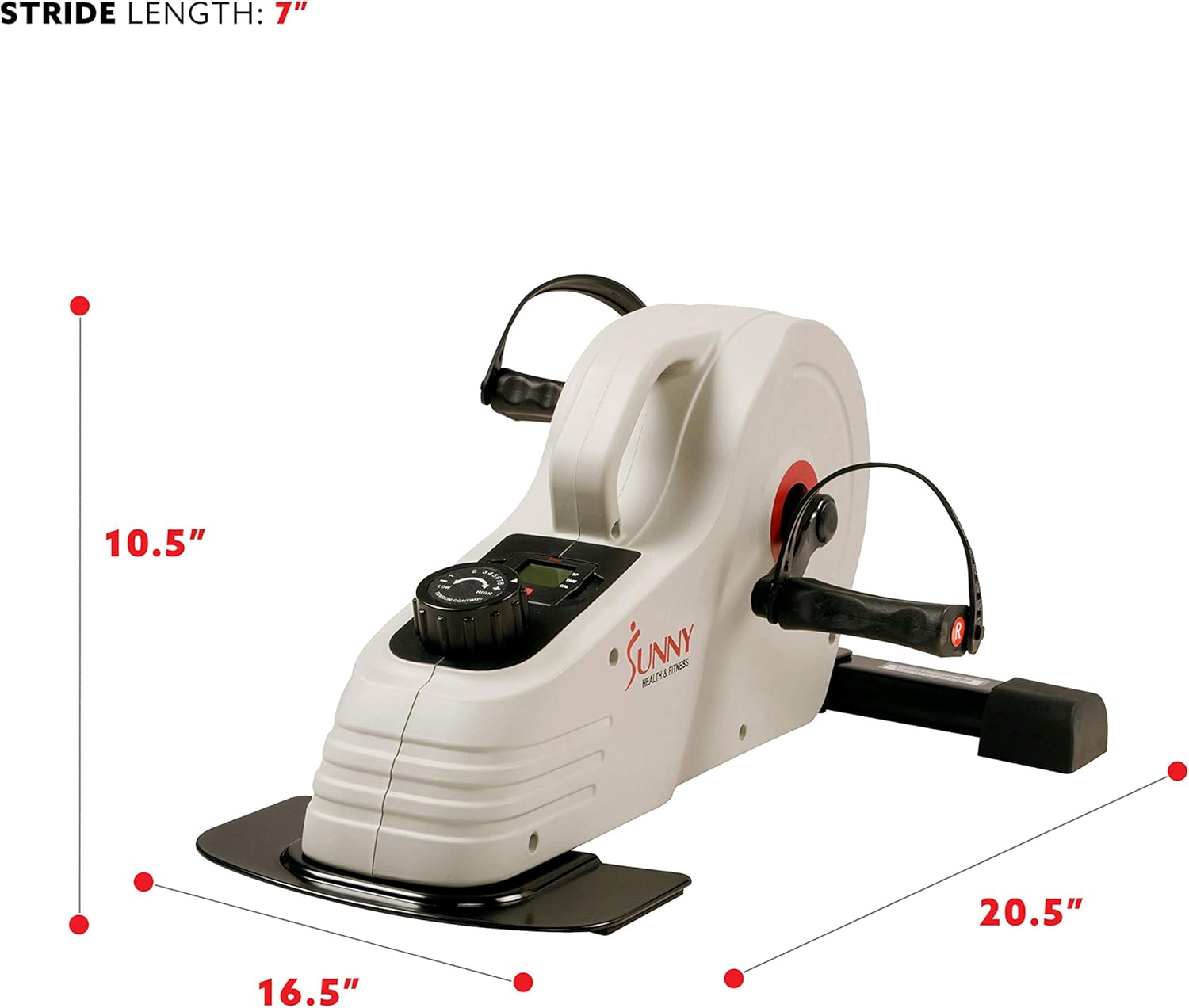 Dual Function Under Table Pedal Exerciser