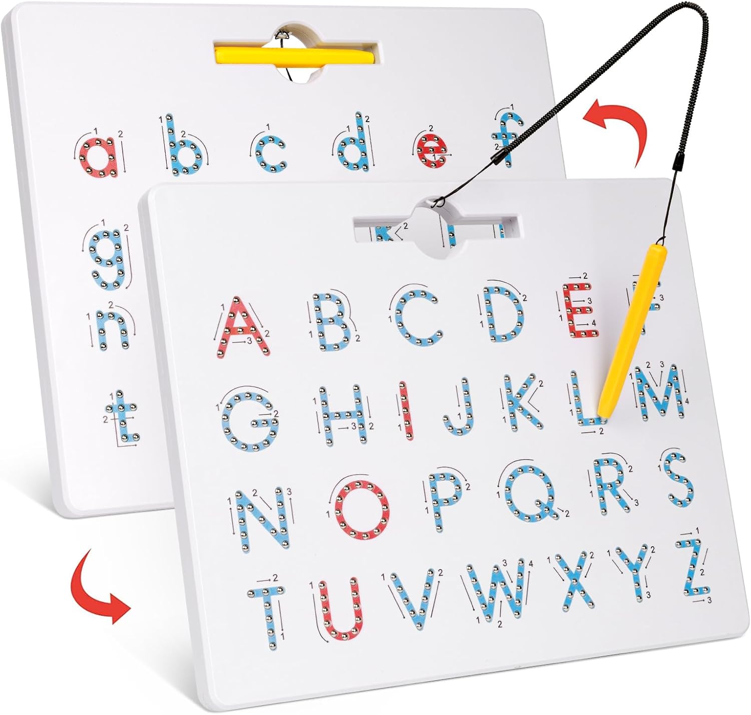 Double Sided Magnetic Alphabet Board