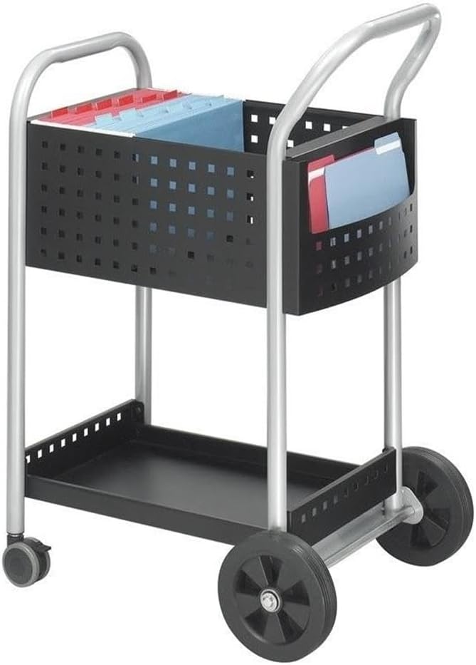 20" W Mail Car - Black