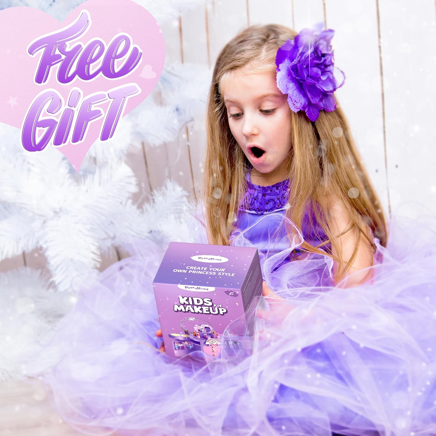 63 Pack Girls Makeup Set