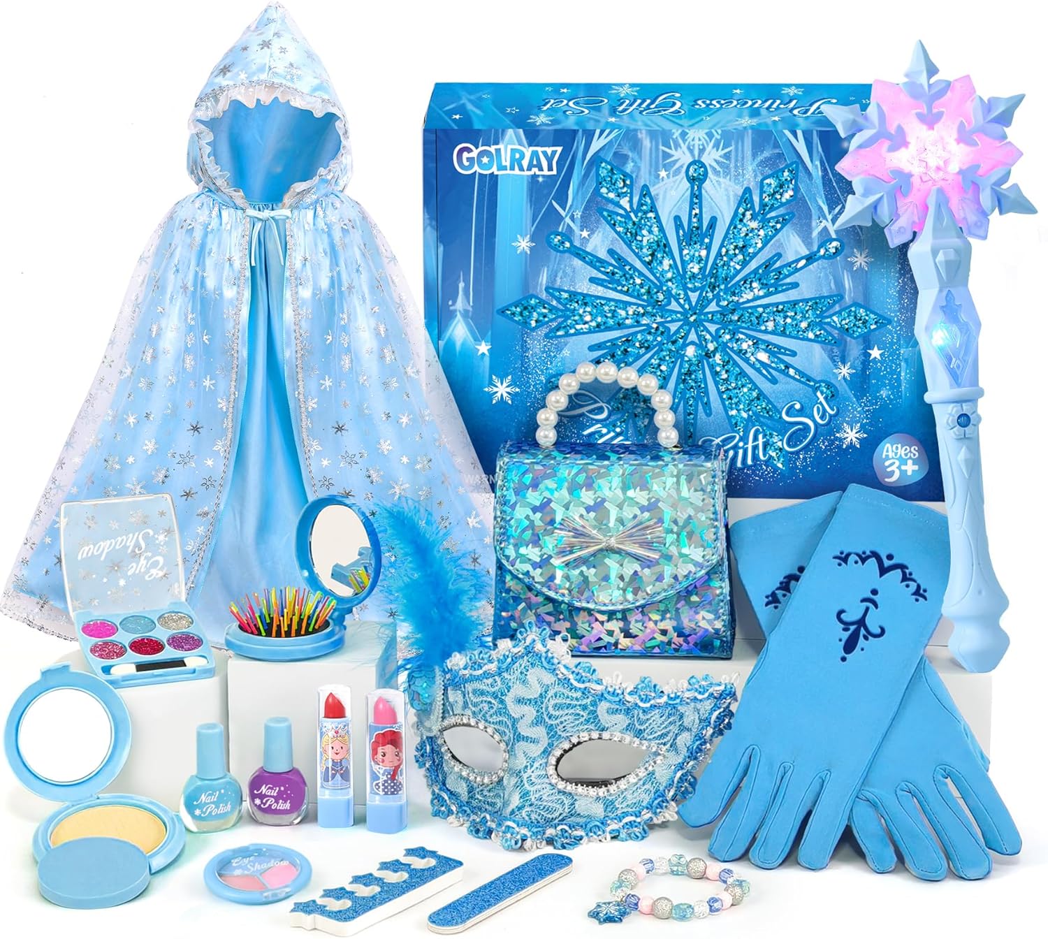 Makeup Set and Princess Elsa Set