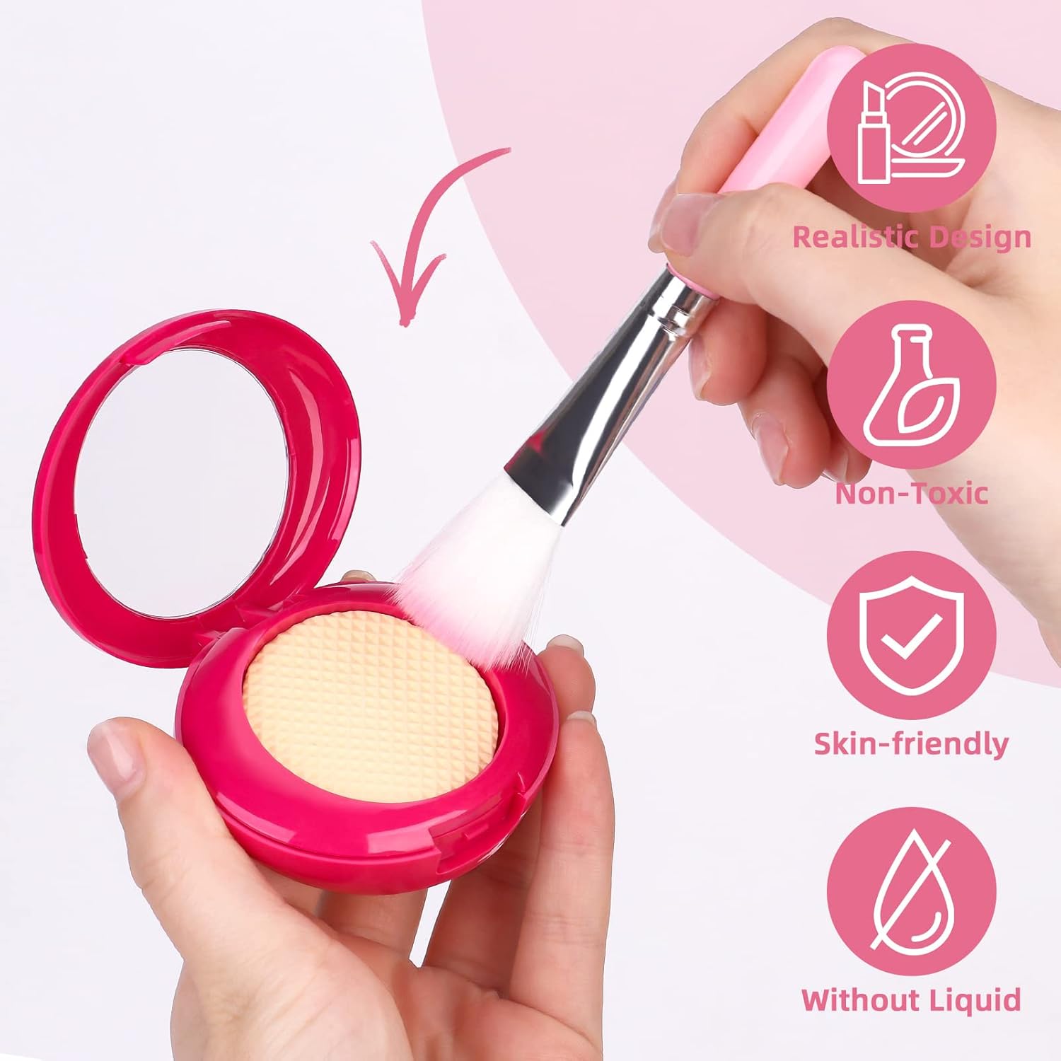 24 Pack Toddler Pretend Makeup
