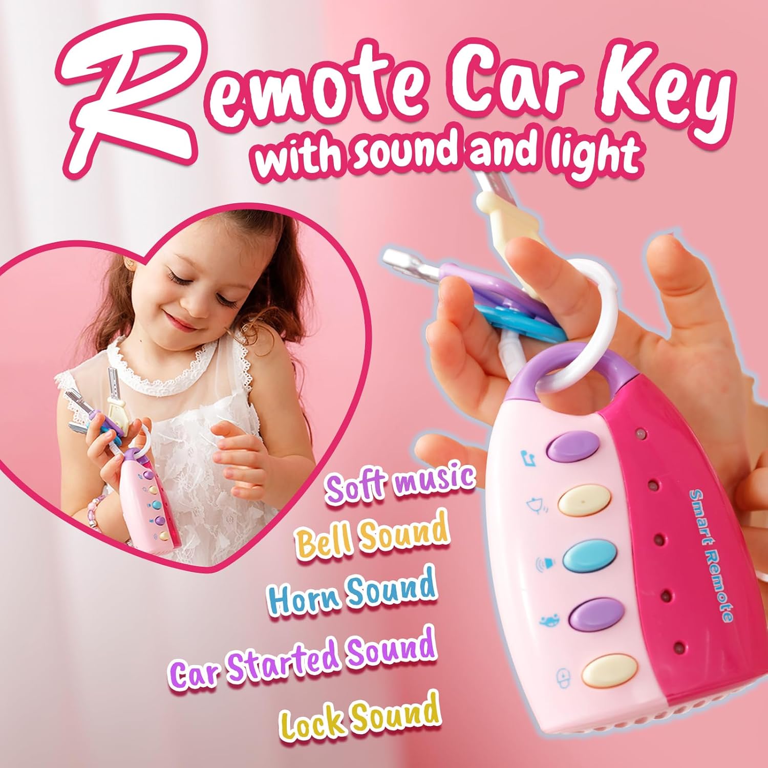 Little Girl Wallet with Makeup Set