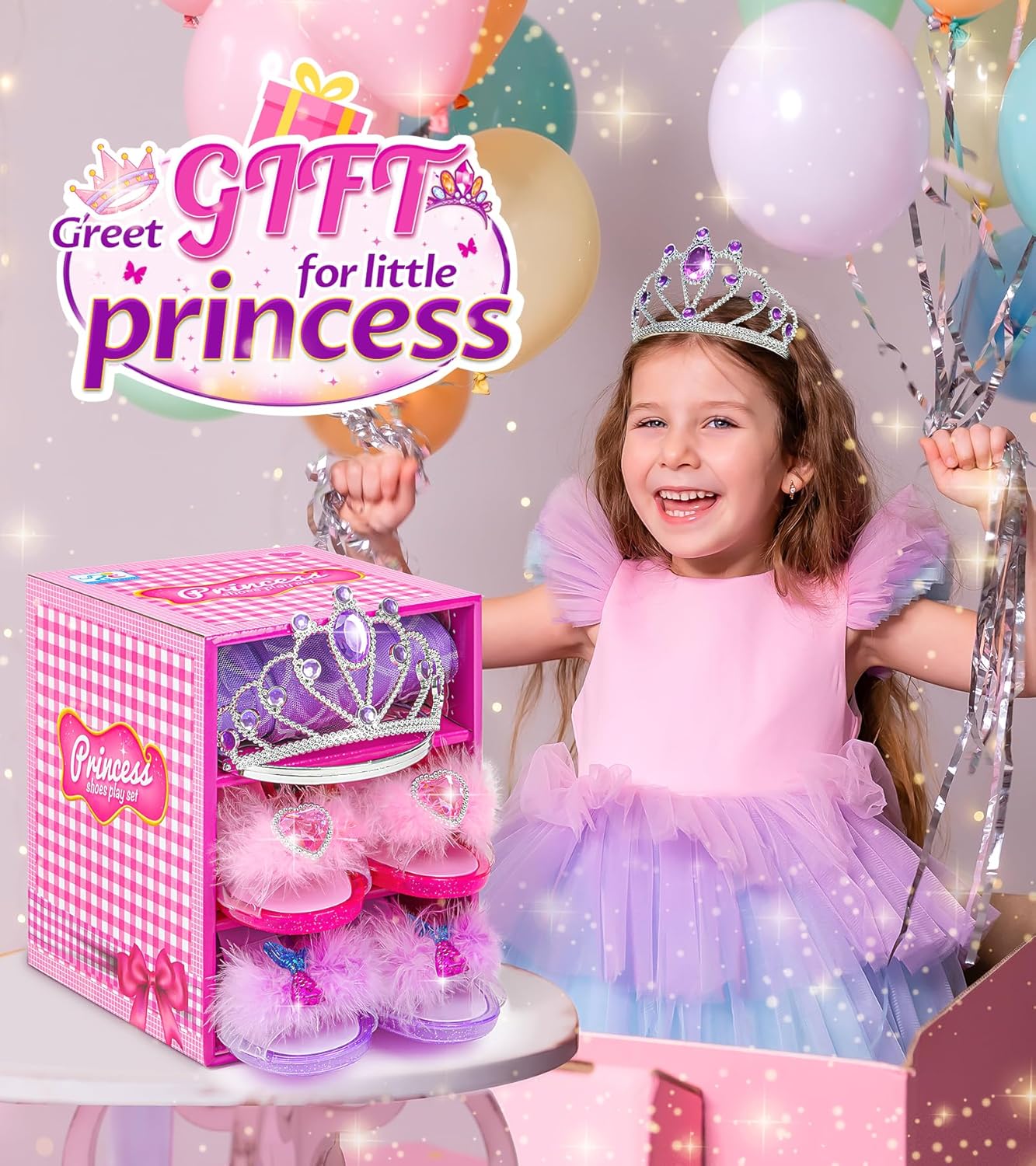 Princess Dress Up Shoes Set
