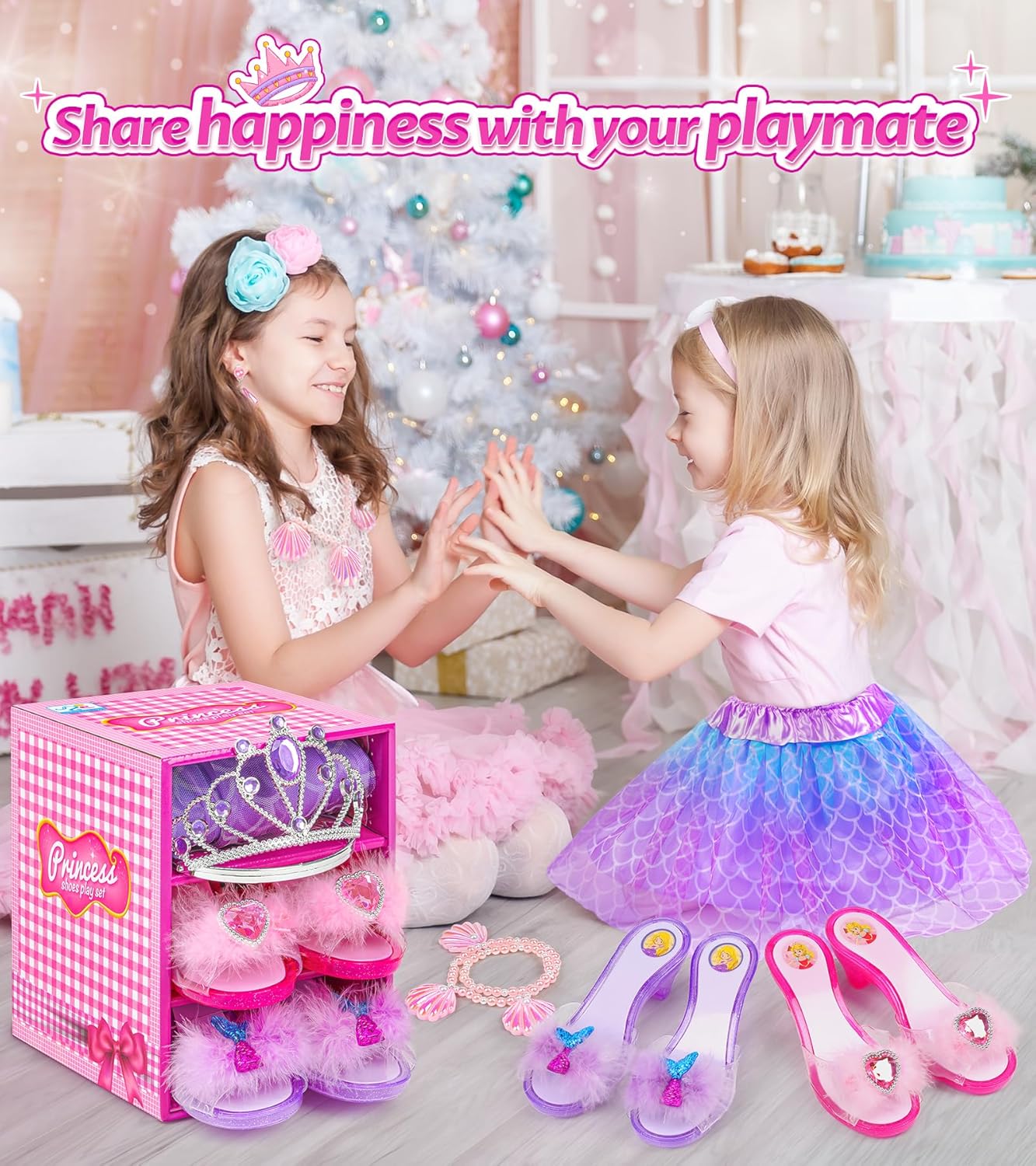 Princess Dress Up Shoes Set