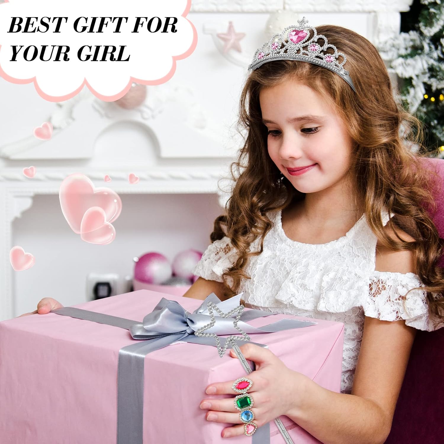 96 Pack Princess Party Costume Set