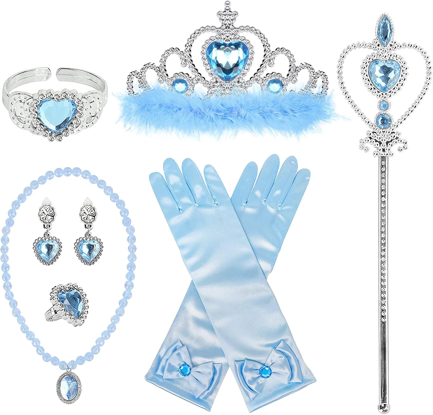 7pcs Princess Dress Up Accessories