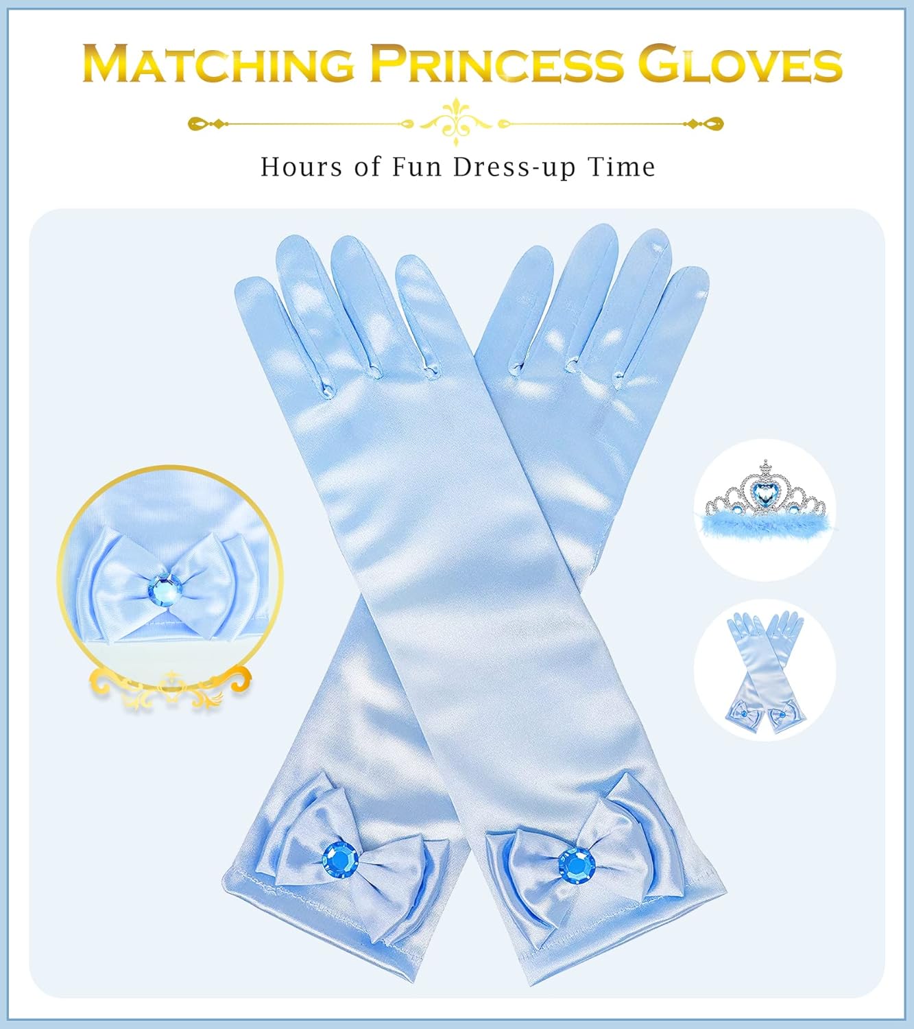7pcs Princess Dress Up Accessories