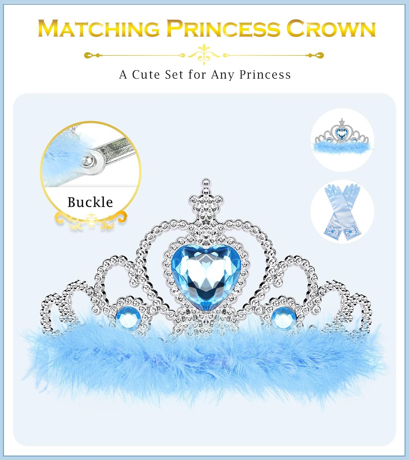 7pcs Princess Dress Up Accessories