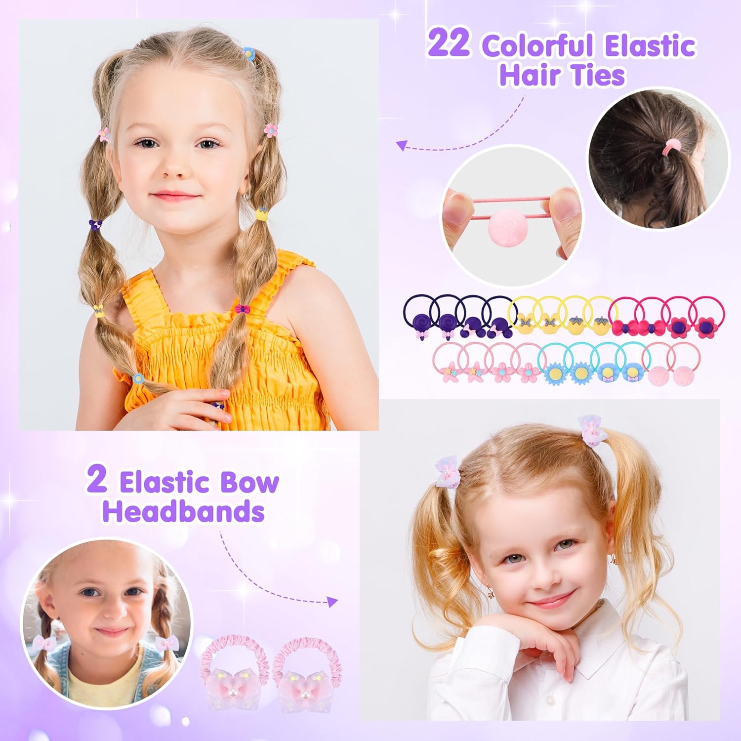 Girls Jewelry Toys, 172 Pieces Gemstone Set