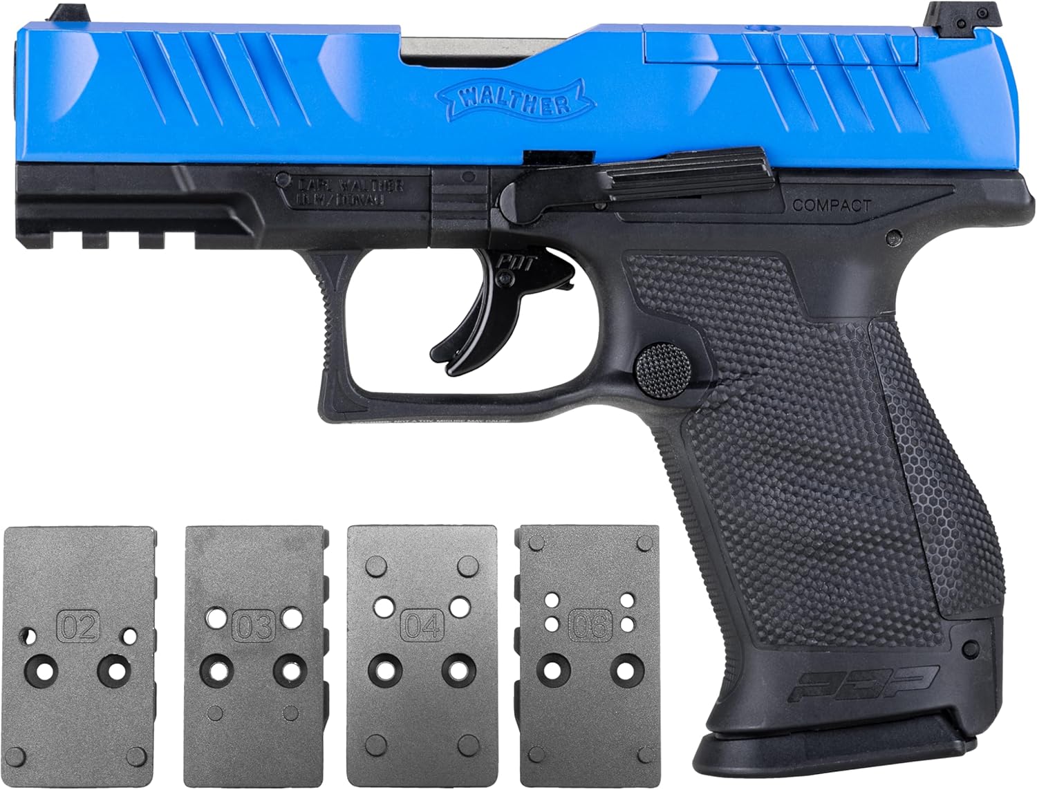 Caliber Training Pistol Paintball Gun Marker, Blue