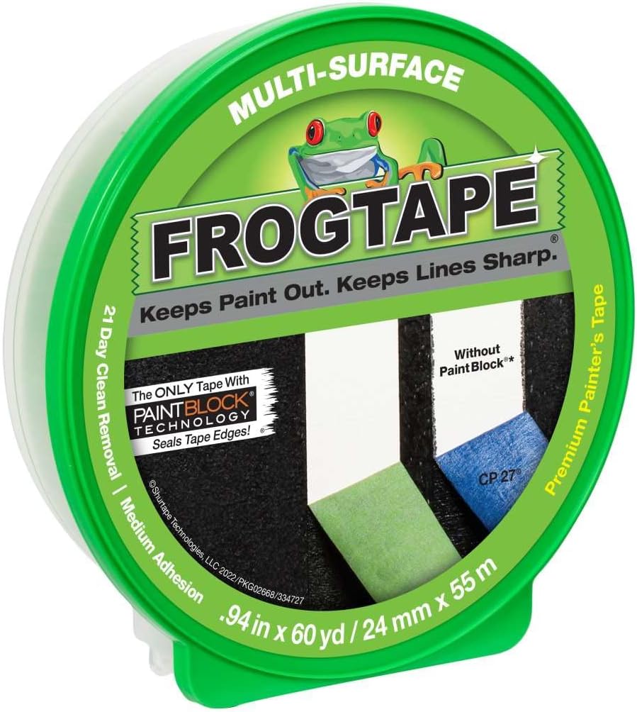 2.54 cm Width Painter's Tape, Green