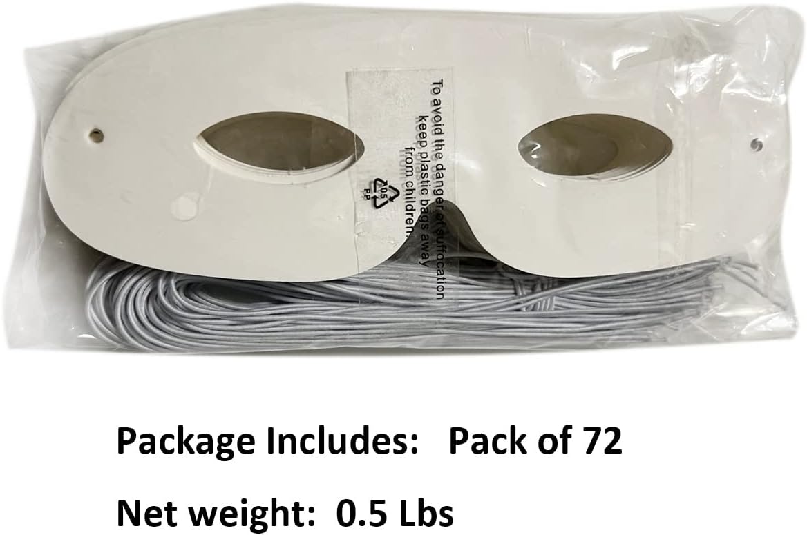 72 Pack Paper Eye Masks