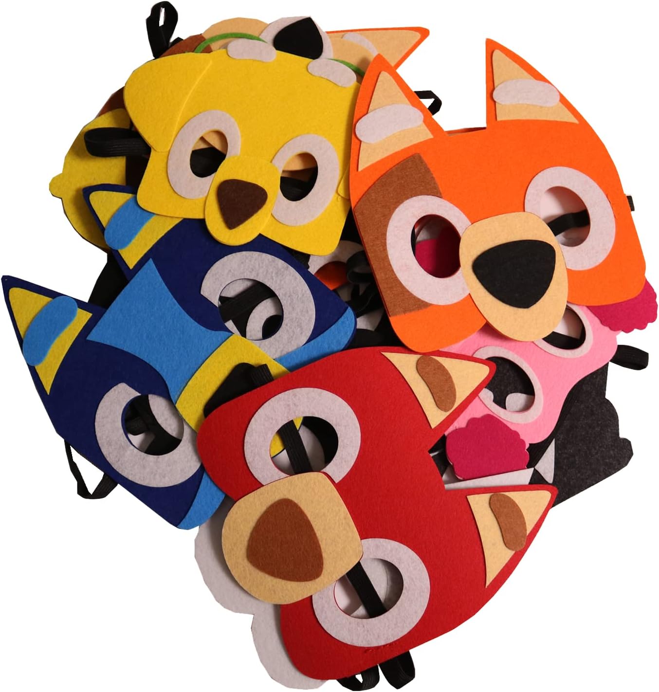 3640132Fimage_4.jpg 12 Pack Puppy Felt Masks