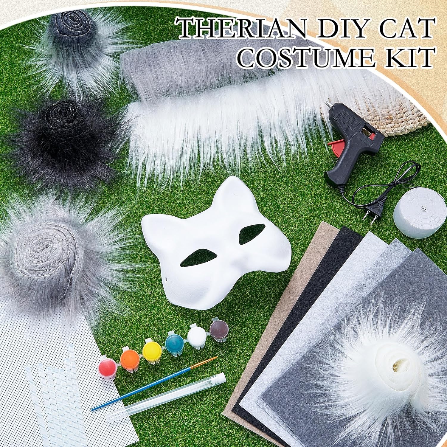 33 Pieces DIY Mask Set