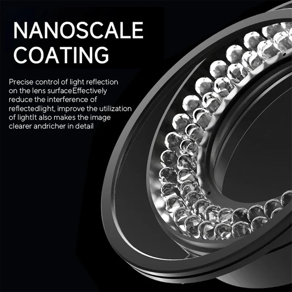 72 LED, Anti-Glare Microscope Ring Light