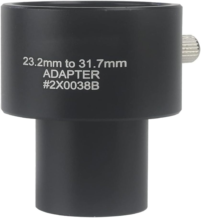 Microscope Accessories Kit, 23.2mm to 31.7mm T Mount Adapter