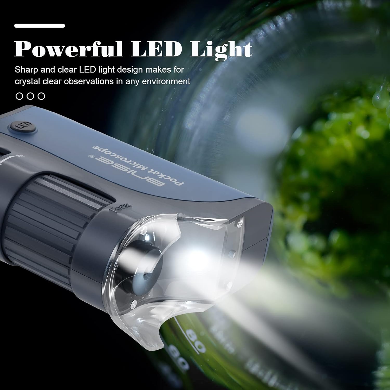 Pocket Microscope 60X-120X