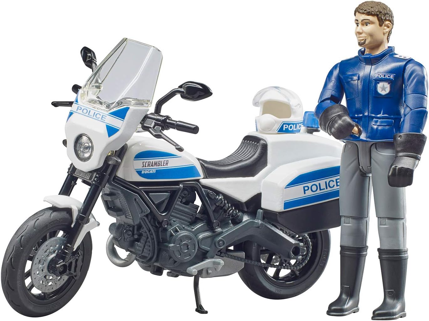 Scrambler Ducati Police Motorcycle