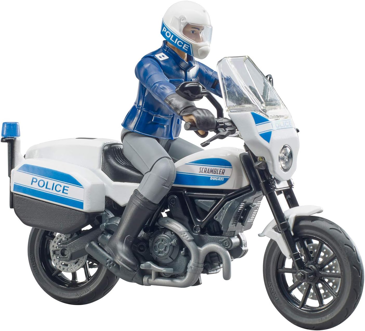 Scrambler Ducati Police Motorcycle