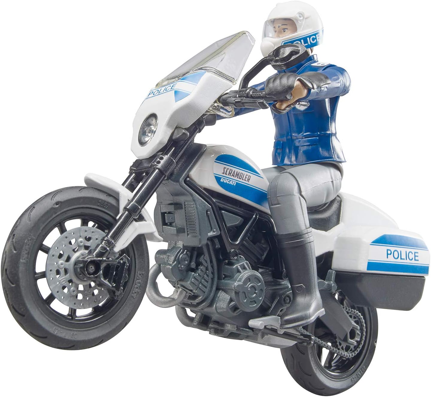 Scrambler Ducati Police Motorcycle