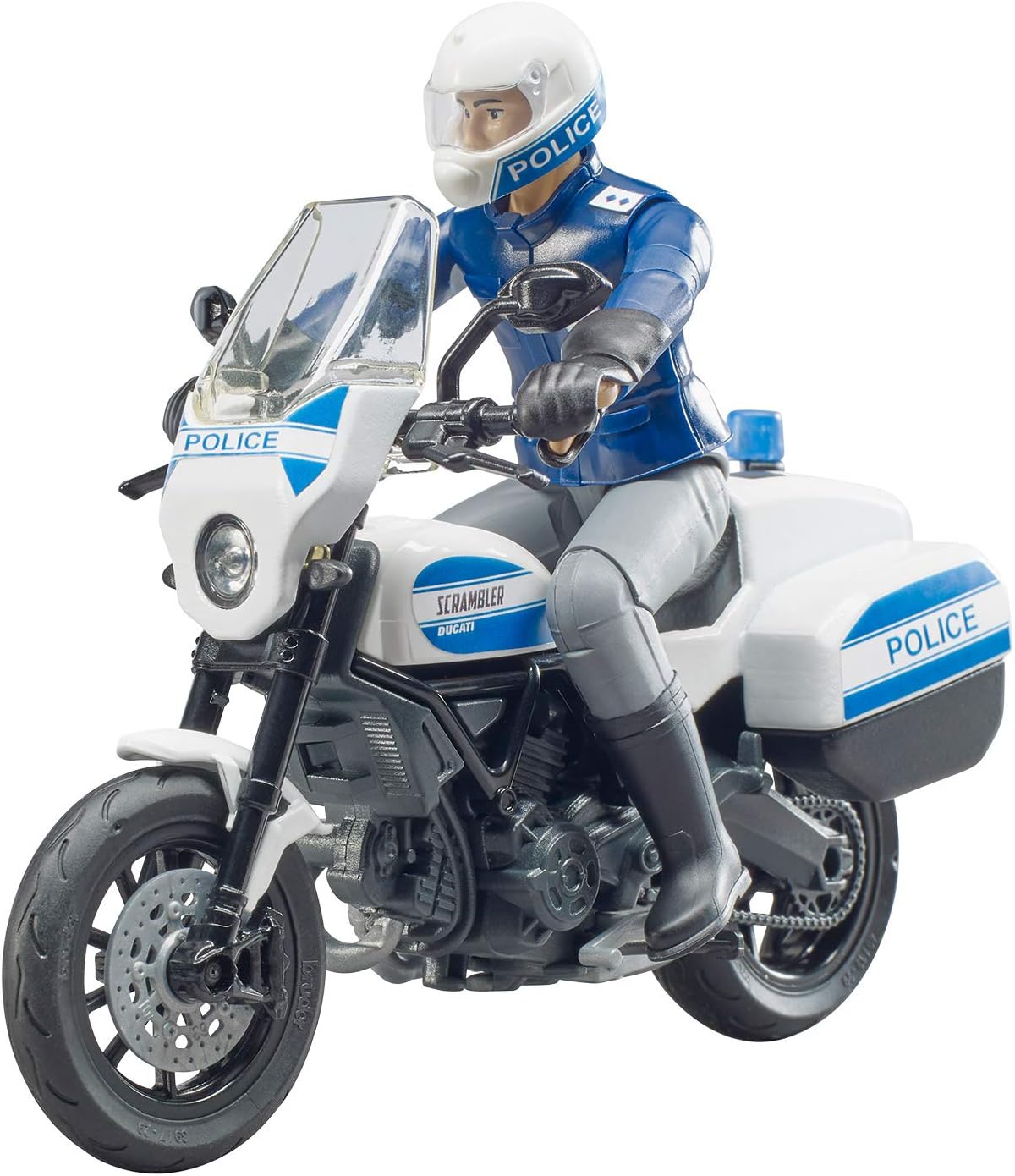 Scrambler Ducati Police Motorcycle