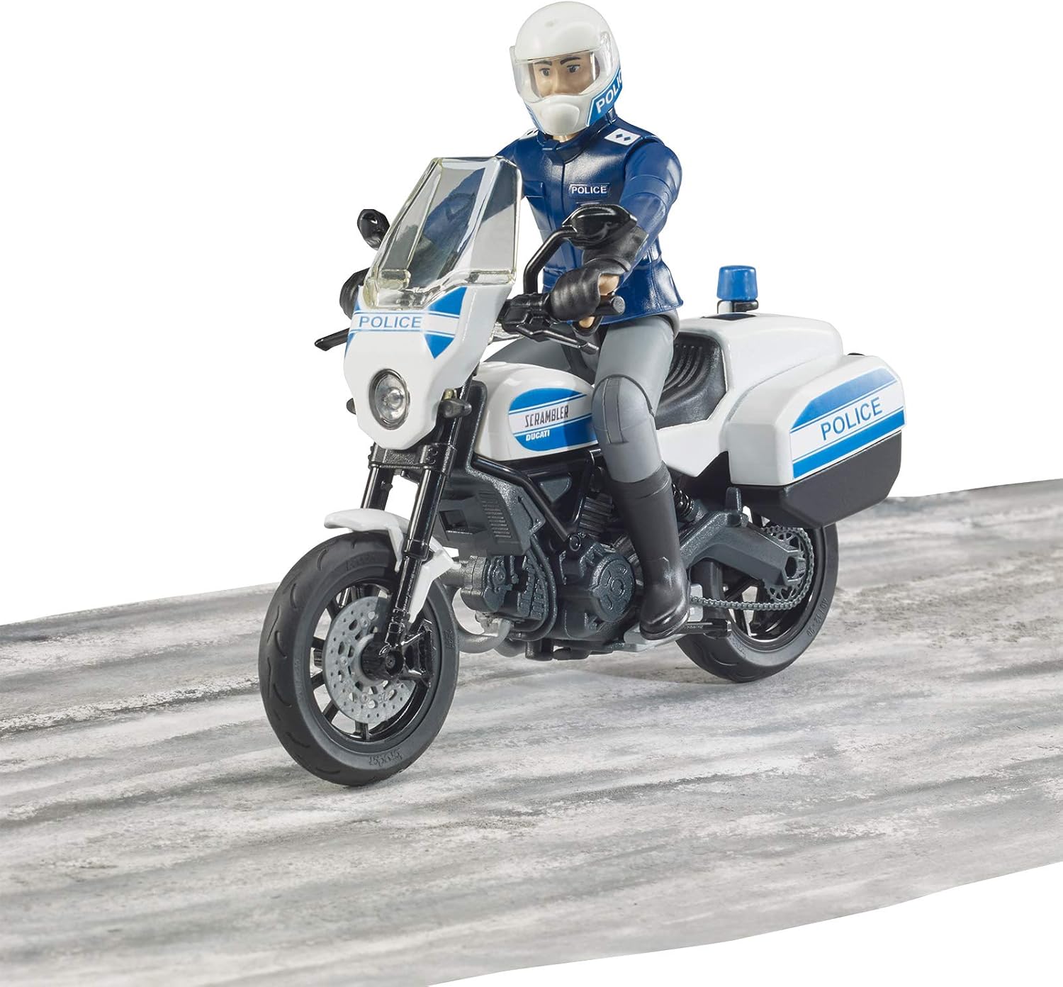 Scrambler Ducati Police Motorcycle