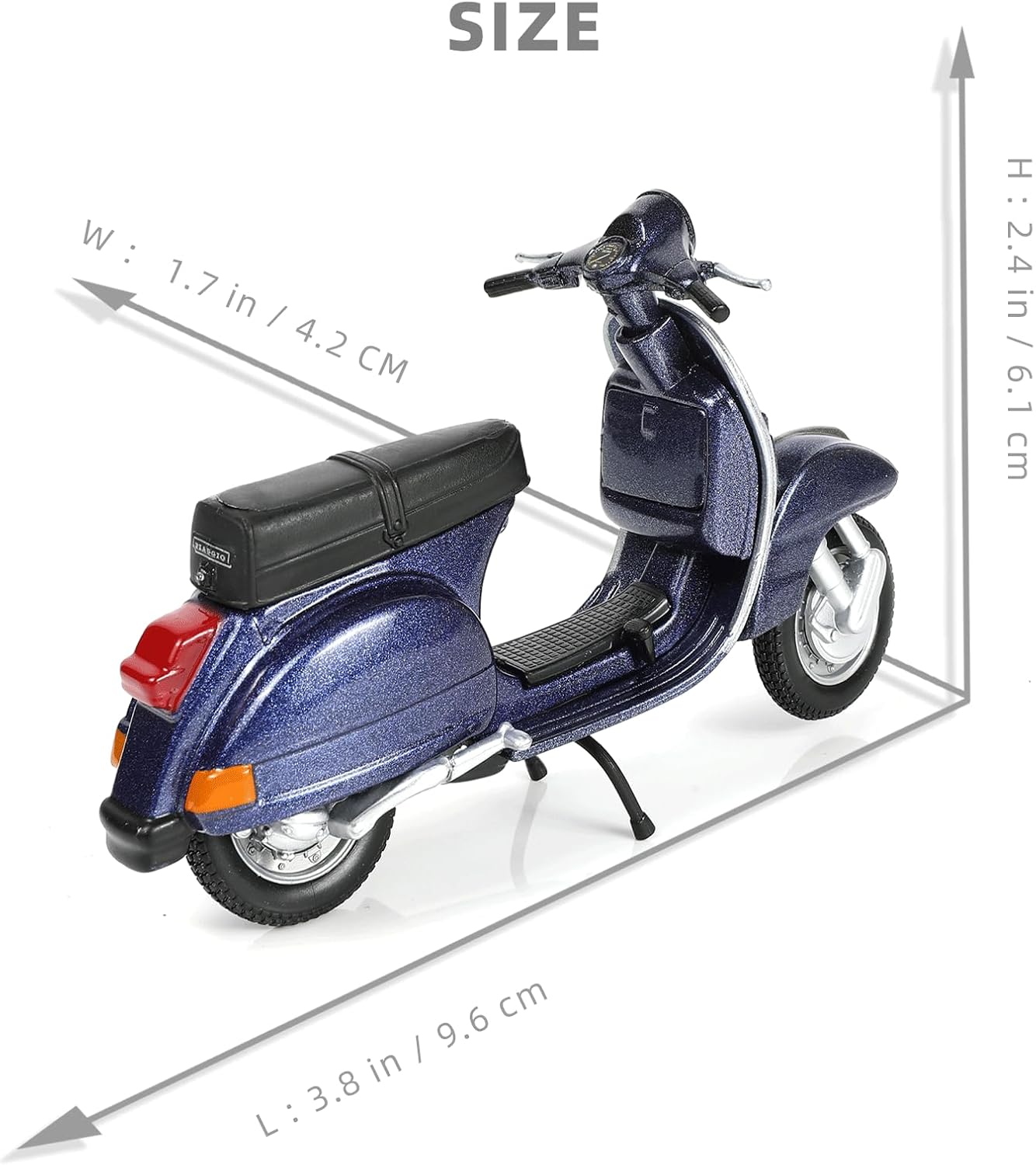 1:18 Scale Vespa P150X Scooter Model