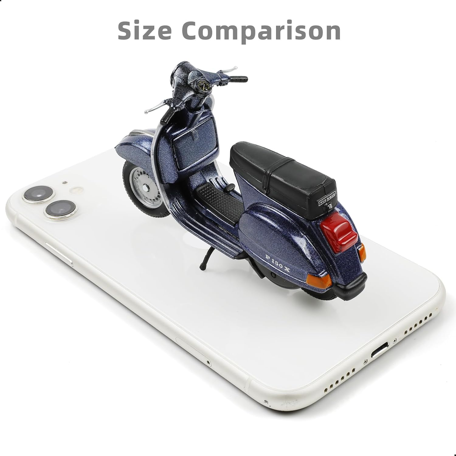 1:18 Scale Vespa P150X Scooter Model